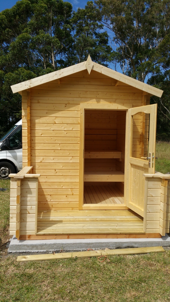 New sauna construction SDS Australia