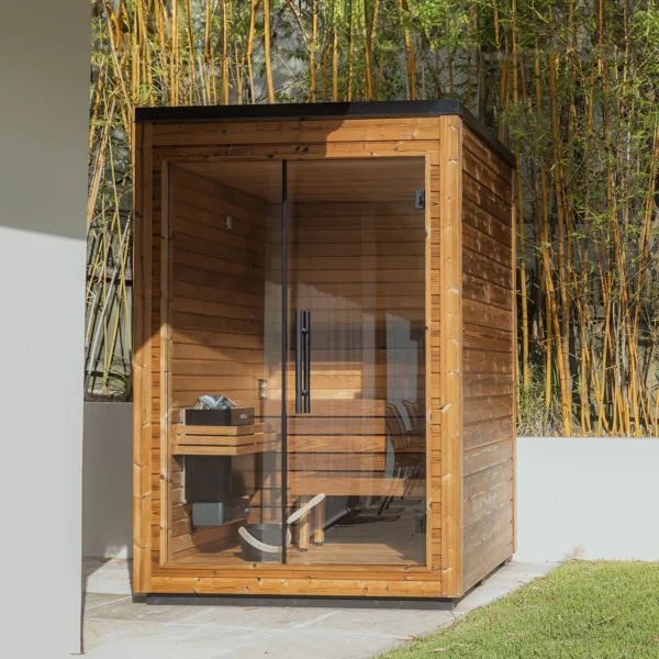 'Mira Small' Natural Outdoor Sauna