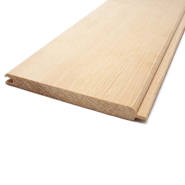 Premium Canadian Hemlock cladding.