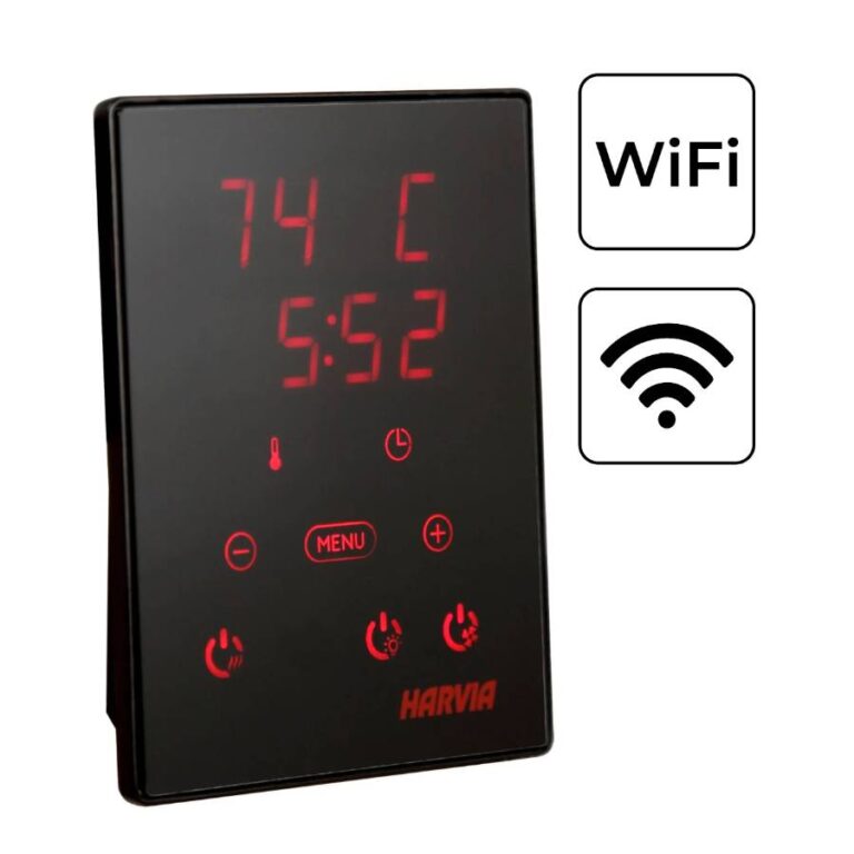Harvia Wifi Sauna Control Panel.