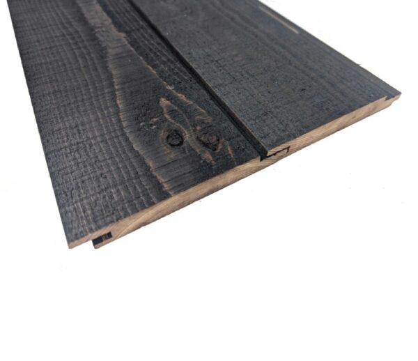 Rough Sawn Western Red Cedar Cladding – Charred Look