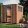 The Natural Garda Sauna Outdoors.