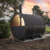 Thermo barrel sauna
