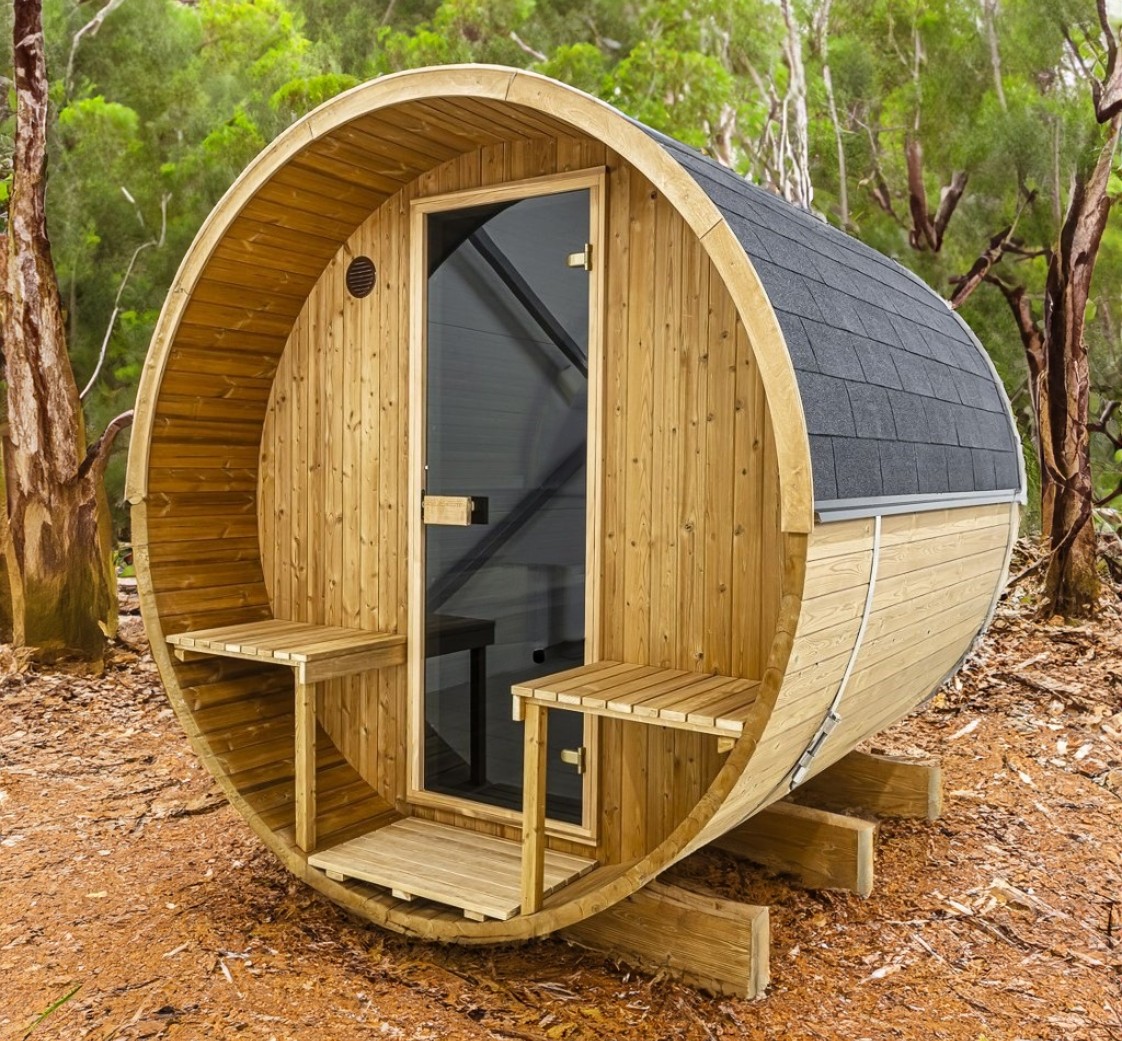 Thermo Barrel Sauna (Natural) SDS Australia