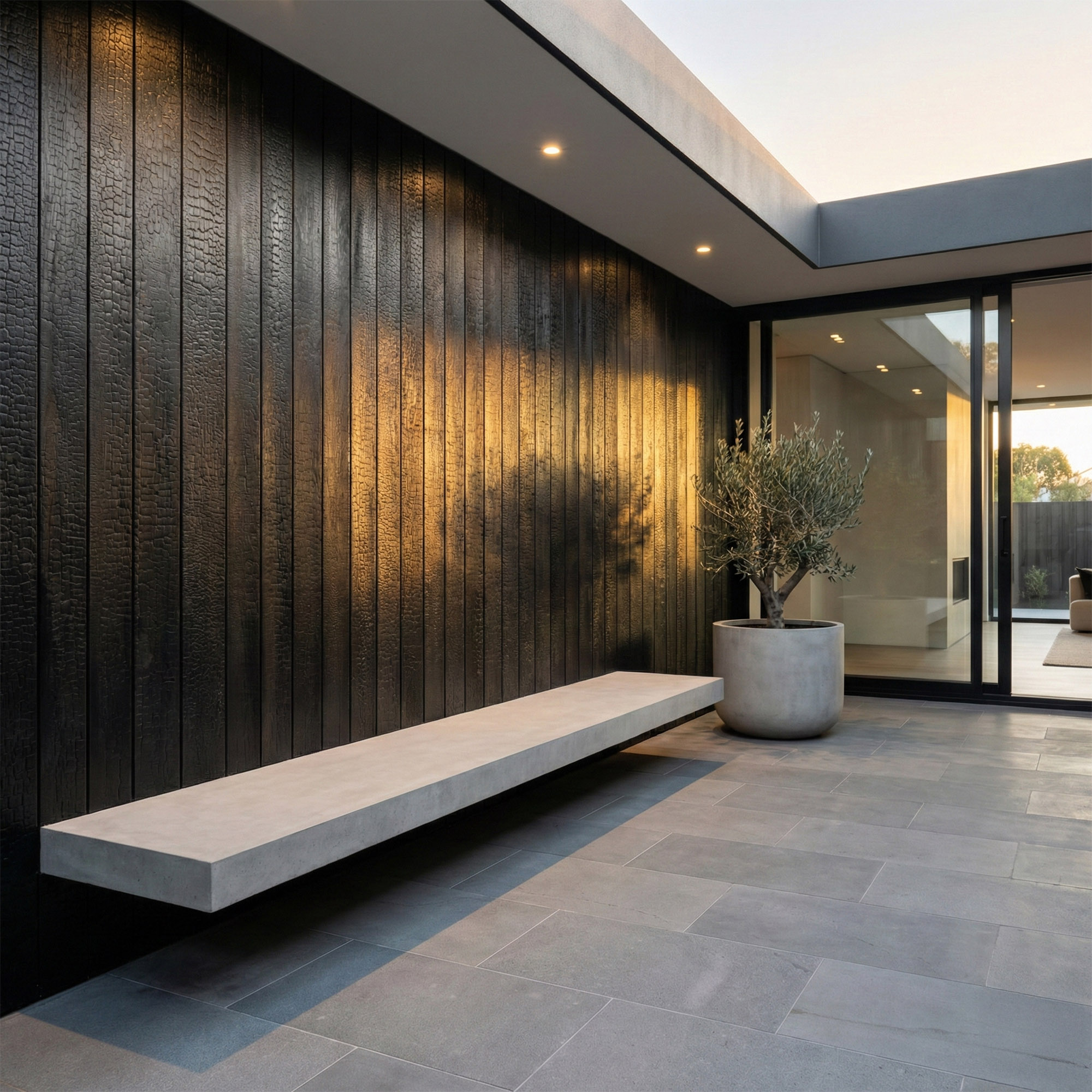 Embossed European Aspen Cladding Shou Sugi Ban without the Flames | SDS Australia SDS Australia