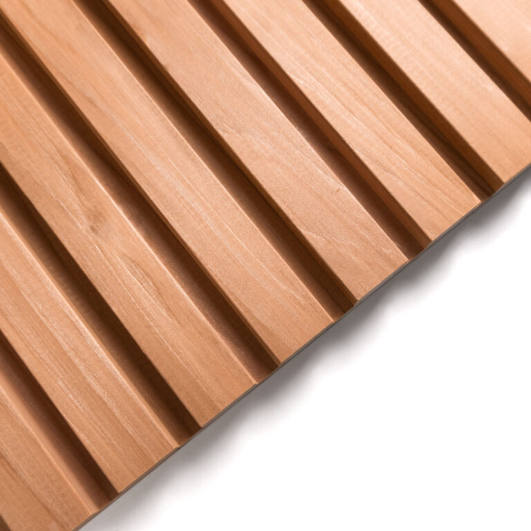 Premium Western Red Cedar Castellated Cladding - Single Groove