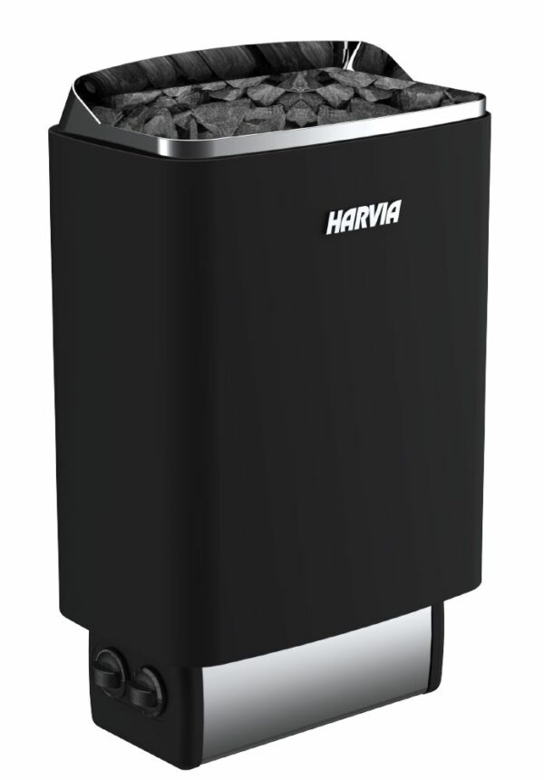 Harvia Top Steel Electric Sauna Heater - Black