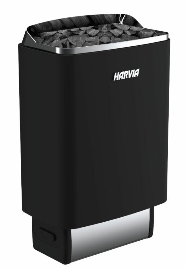 Harvia Top Steel E Electric Sauna Heater - Black
