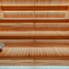 Western Red Cedar in a a Bellevue Heights Sauna.