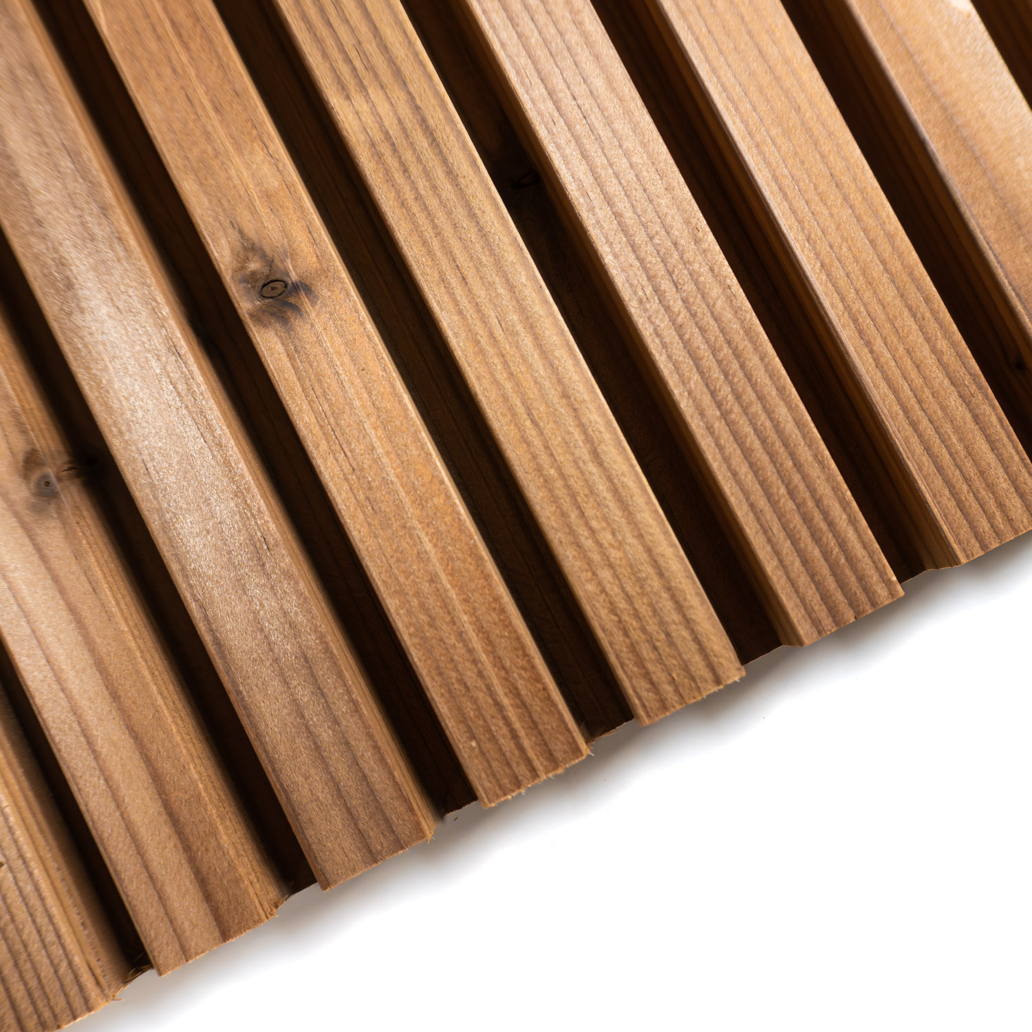Intense Thermomodified European Spruce Castellated Cladding | SDS Australia SDS Australia