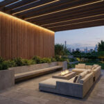 Intense Thermomodified European Spruce Castellated Cladding Outdoor Timber Wall | SDS Australia SDS Australia