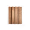 Thermo-modified European Aspen Castellated Cladding – Step Profile