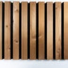 Thermo-modified European Spruce Castellated Cladding – Stripes CAR10