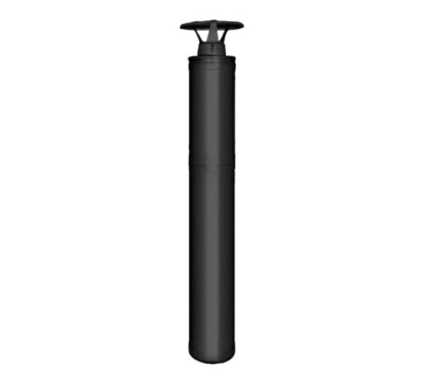 Harvia 1500mm Steel Chimney & Assembly Kit for Saunas