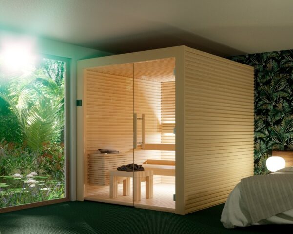 Nativa Sauna in an Aspen design.