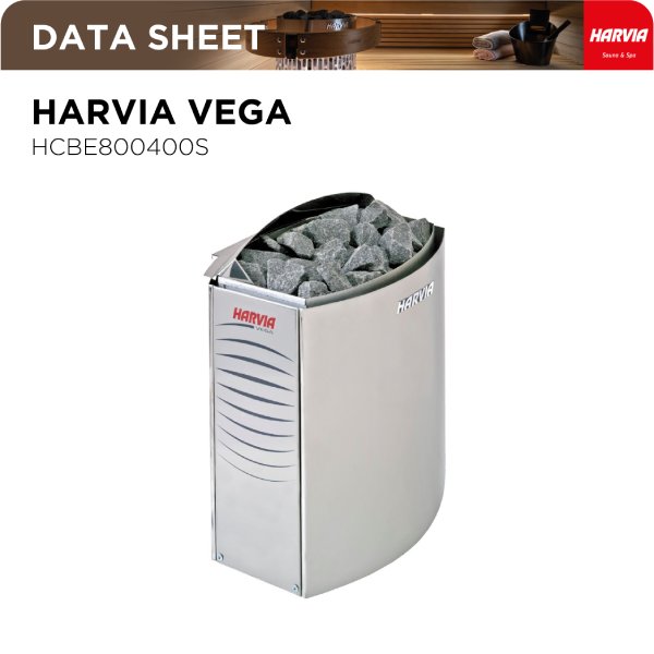 Harvia Vega BC80 E – Datasheet
