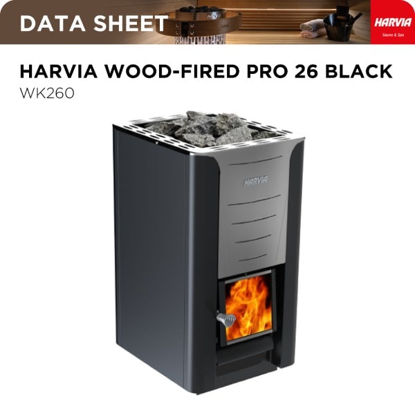Harvia Pro 26 - Datasheet