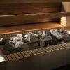Top of the Qube Pro Sauna Heater.