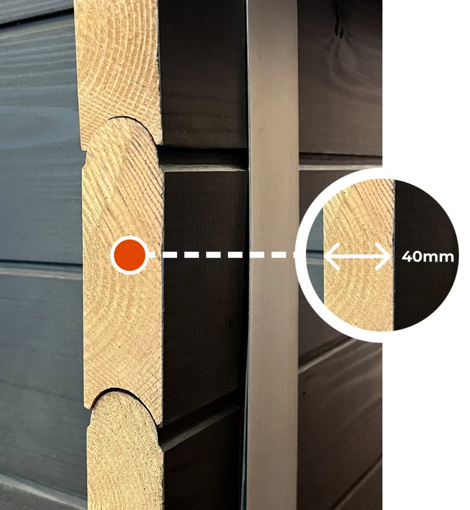 Black Cube - 40mm staves