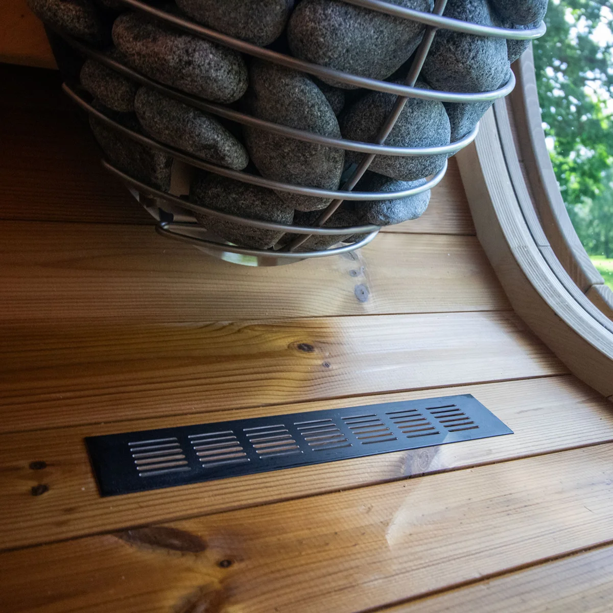 Cube Sauna - Ventilation