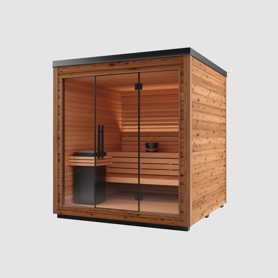 The Natural Mira Large Outdoor Sauna.