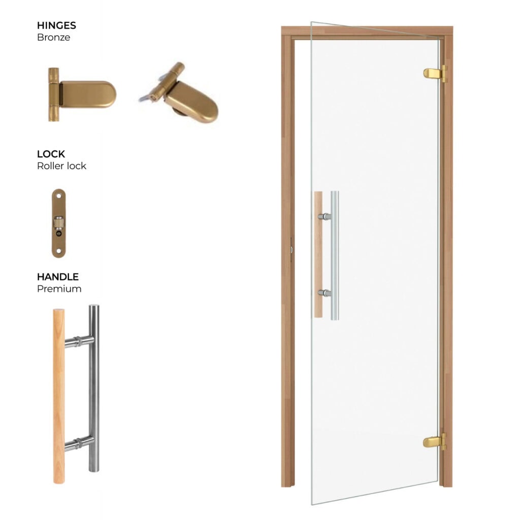 Thermory SaunaPremium door kit | SDS Australia SDS Australia