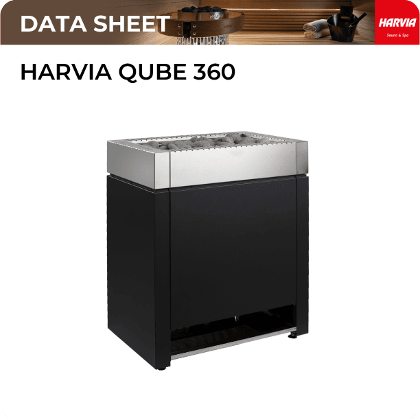 Data Sheet for Harvia Qube Pro 360