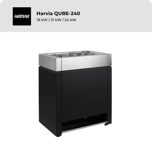 User Manual for Harvia Qube Pro 240