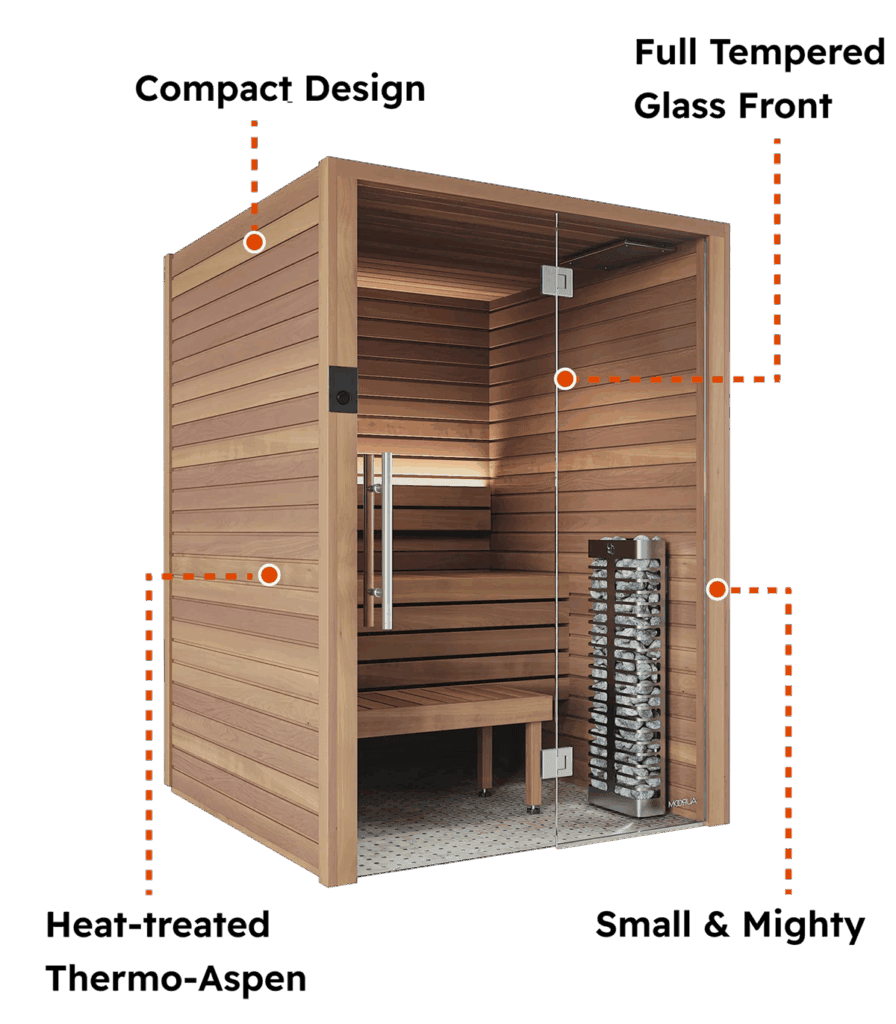 Key Features of the Cala Sauna.