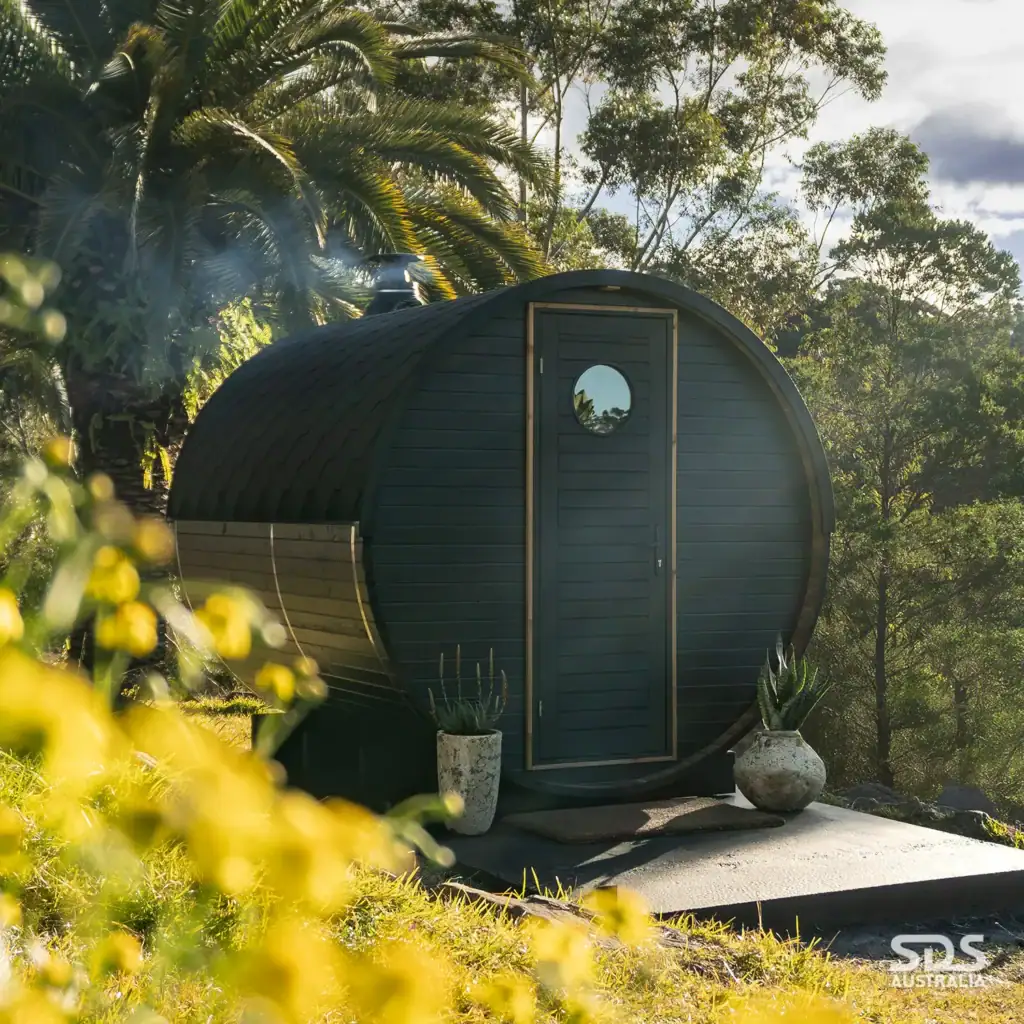 Halo Deluxe Barrel Sauna