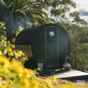 Halo Deluxe Barrel Sauna