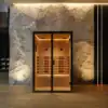 Harvia Onyx Duo in a Luxury Home Wellness Space