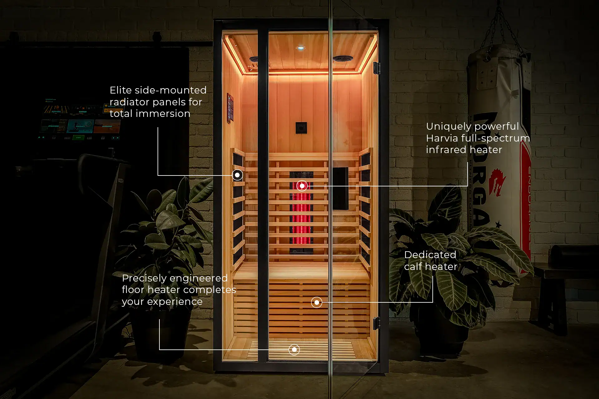 Harvia Onyx Full Spectrum Infrared Sauna