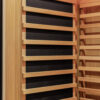 Infrared Side Panel in the Harvia Onyx Sauna.