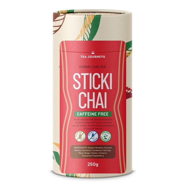 A tube of Sticky Chai Tea.