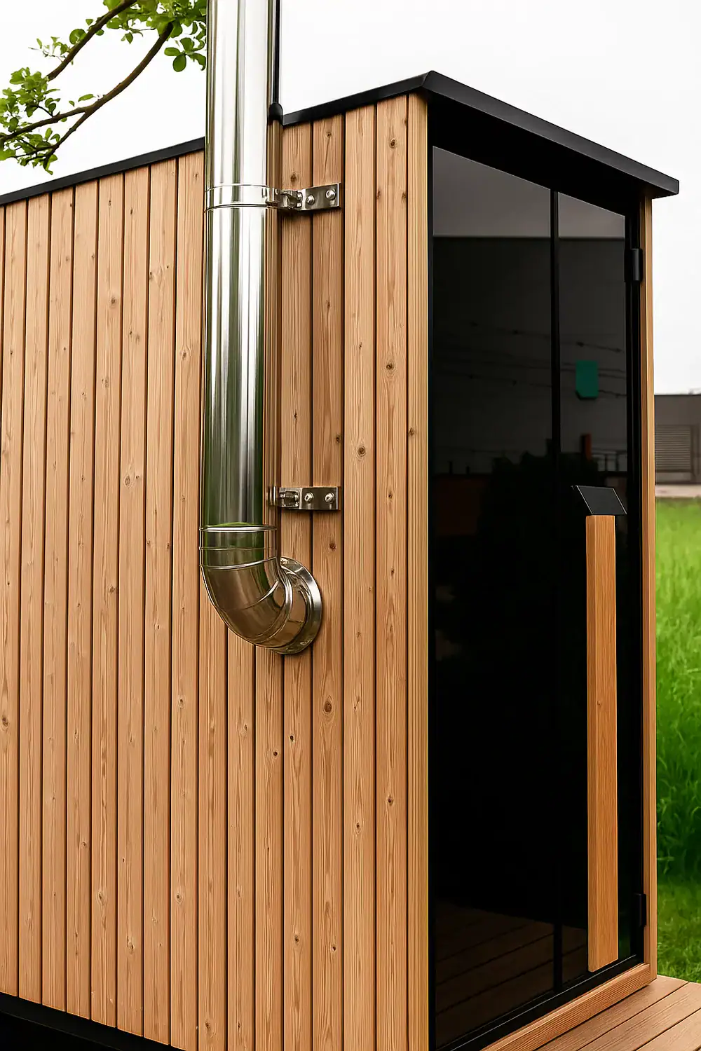 HUUM Chimney Set Rear Connection 2 | SDS Australia SDS Australia