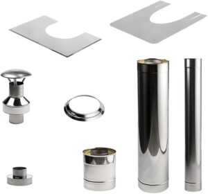 HUUM Chimney Set for Barrel Saunas
