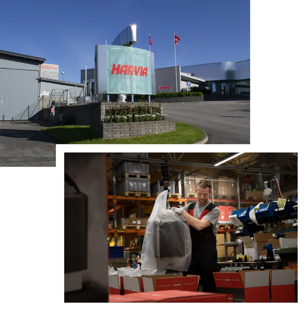 Harvia Factory - 75years