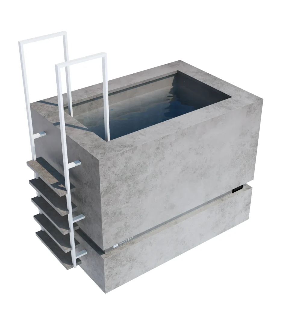 Thor Luxury Ice Bath Grigio Blend