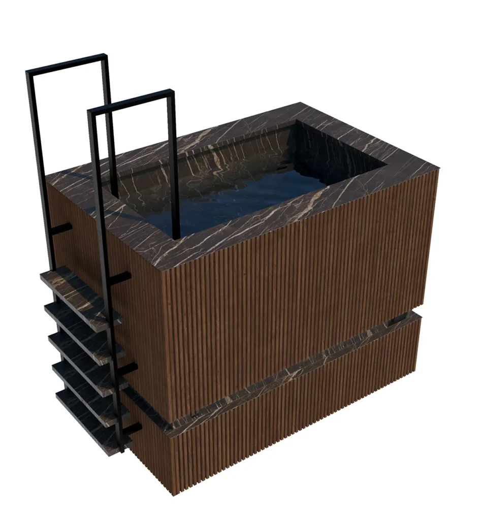 Thor Luxury Ice Bath Thermo Ash Desir Noir