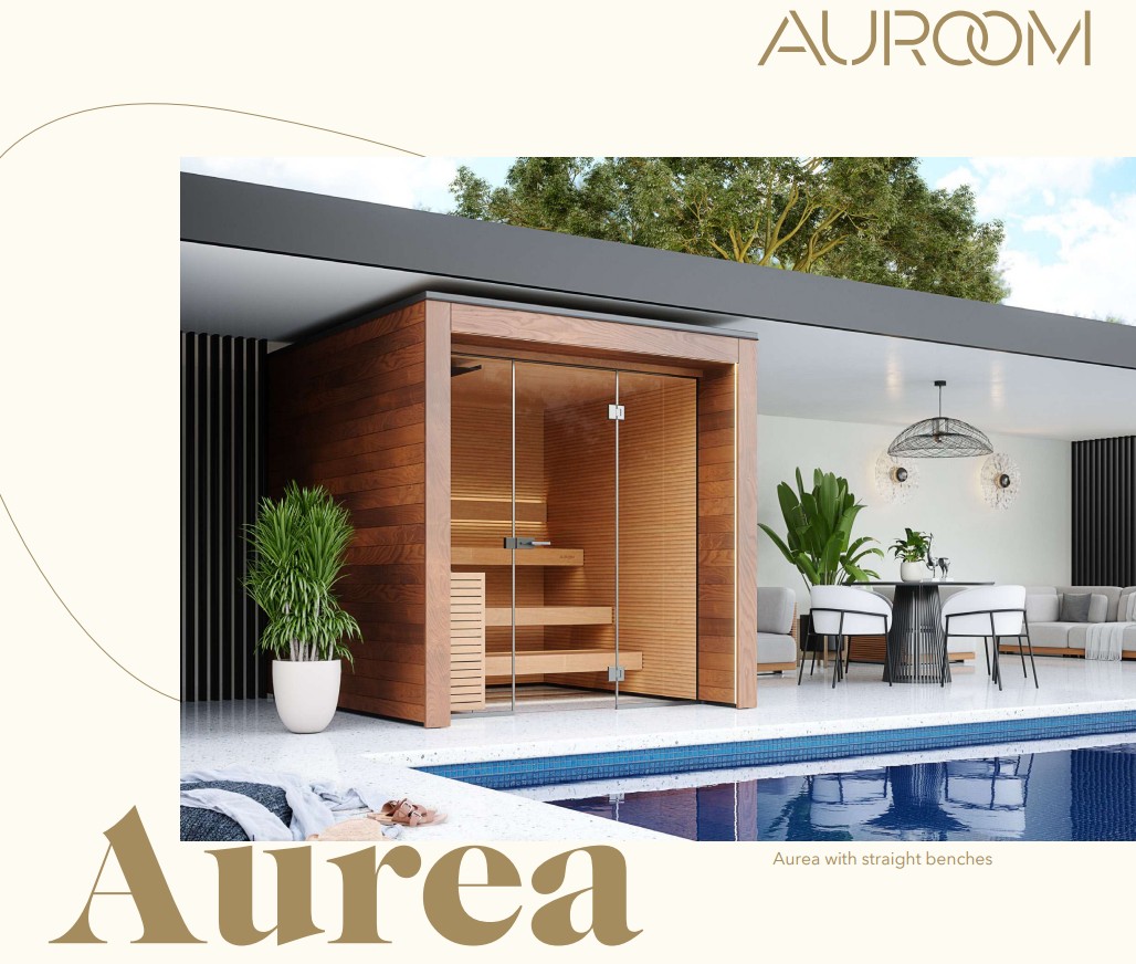 'Aurea' Outdoor Sauna - Data Sheet