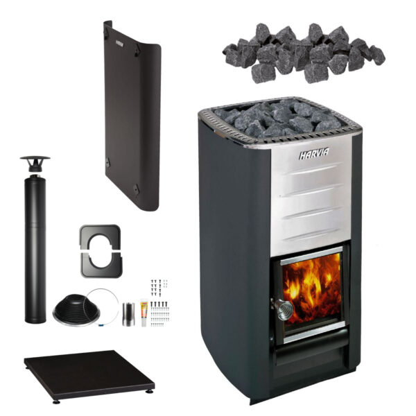 Harvia M3 Package for Barrel Saunas | SDS Australia SDS Australia