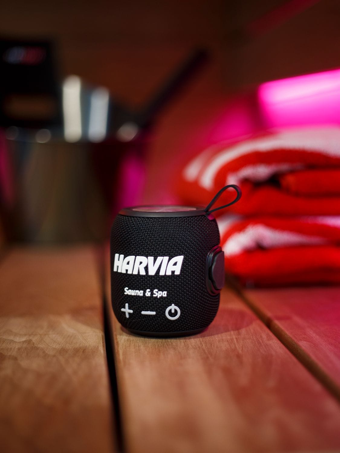 Harvia Black Sauna Speaker | SDS Australia SDS Australia
