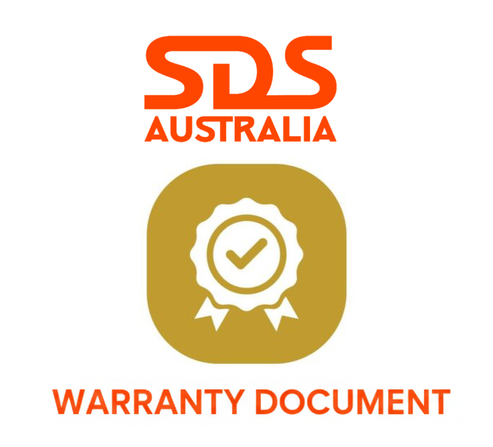Thumbnail for SDS Australia's Warranty Document.