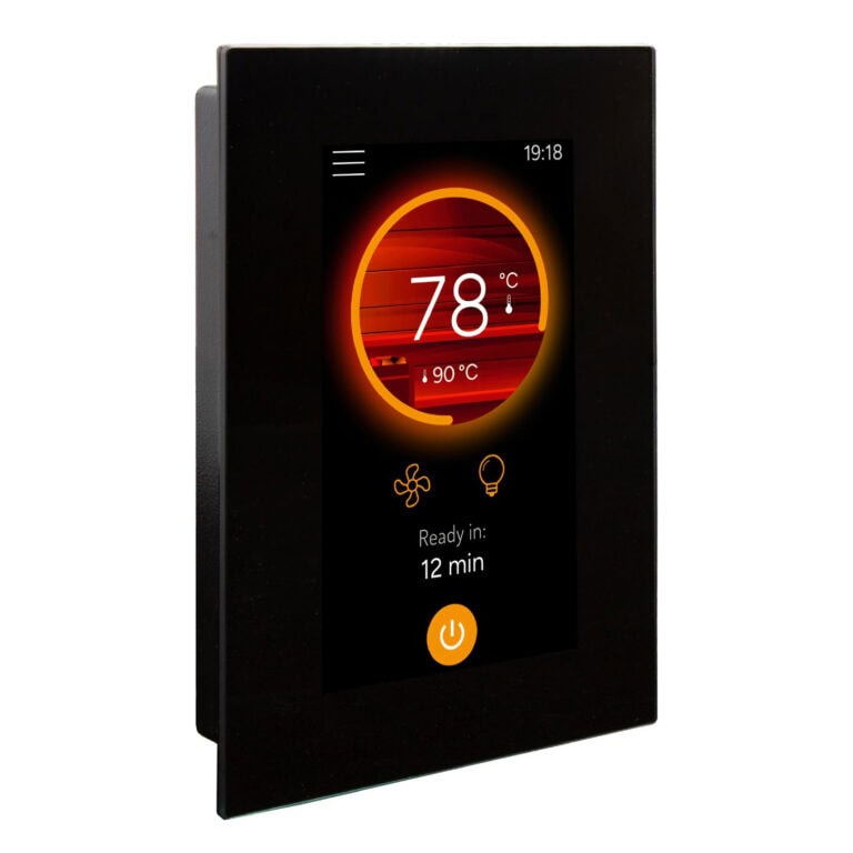 Harvia Fenix Wi-Fi Control Panel Upgrade screen.