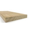 Accoya wood bench seating with natural timber finish.
