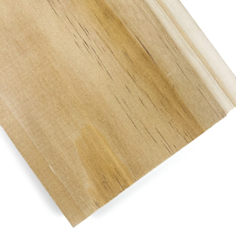 Natural Accoya wood cladding.