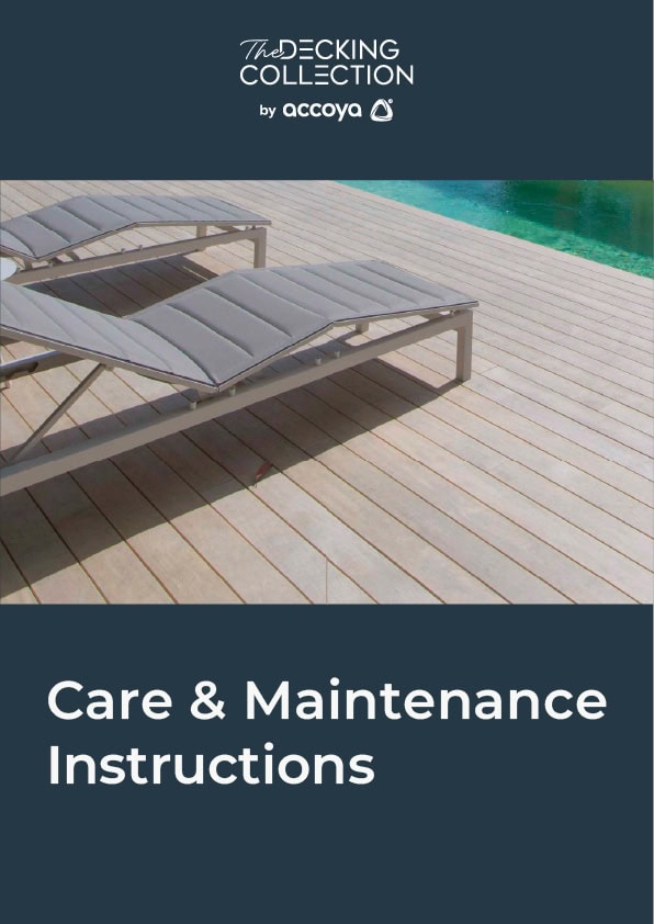 Care & Maintenance Instructions