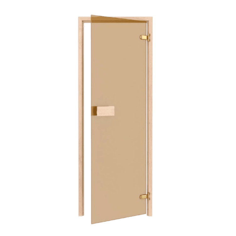 Bronze Glass Sauna Door