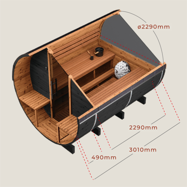 Luma Comfort 300 with High Benches